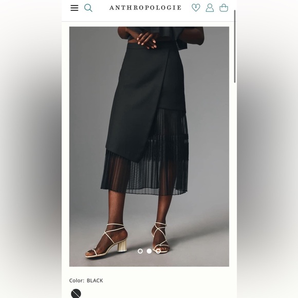 Selling this beautiful brand new raissa black medium skirt - Picture 1 of 1